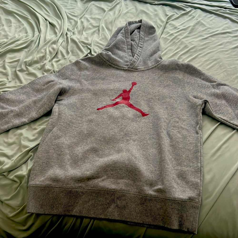 Jordan grey hoodie